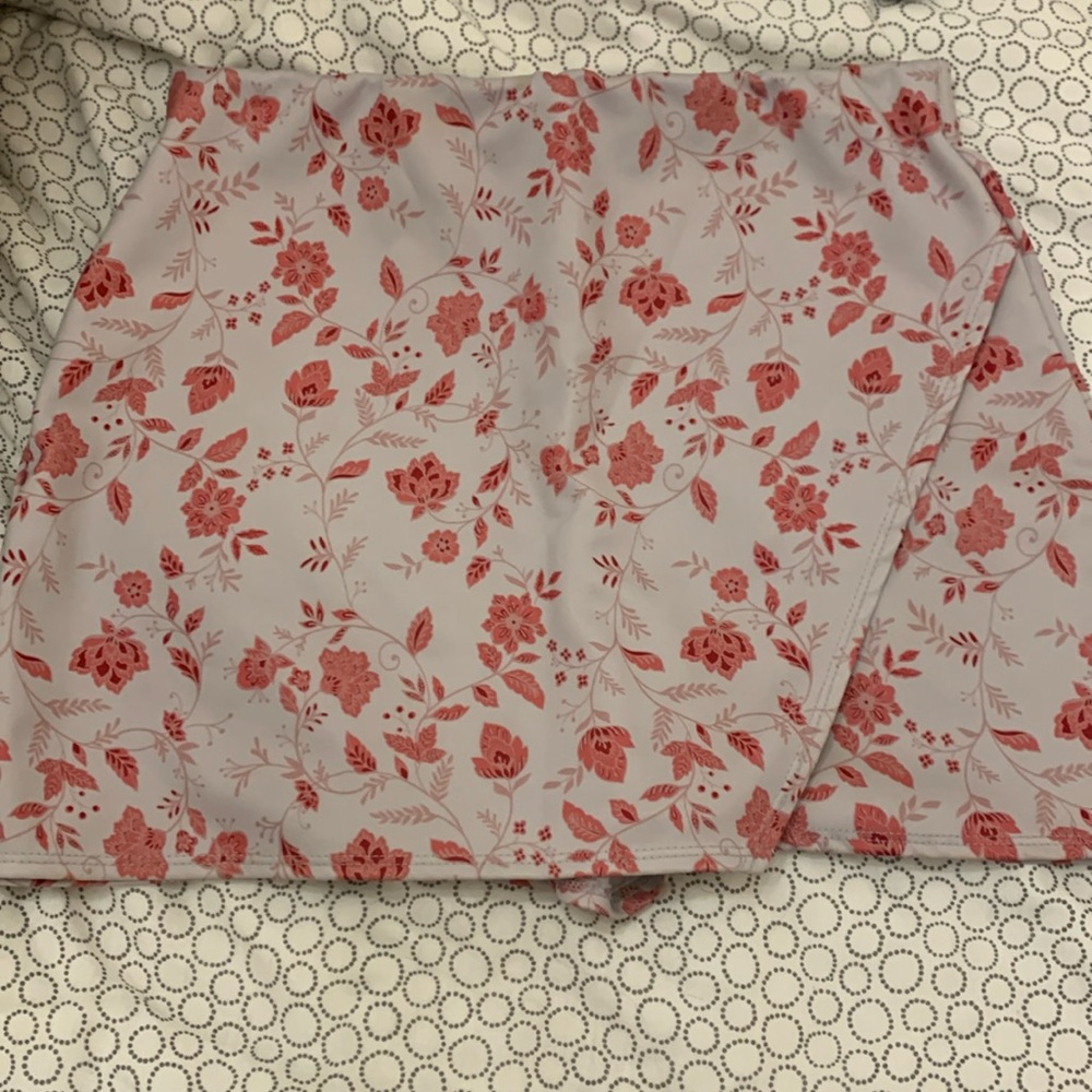 Floral Skort